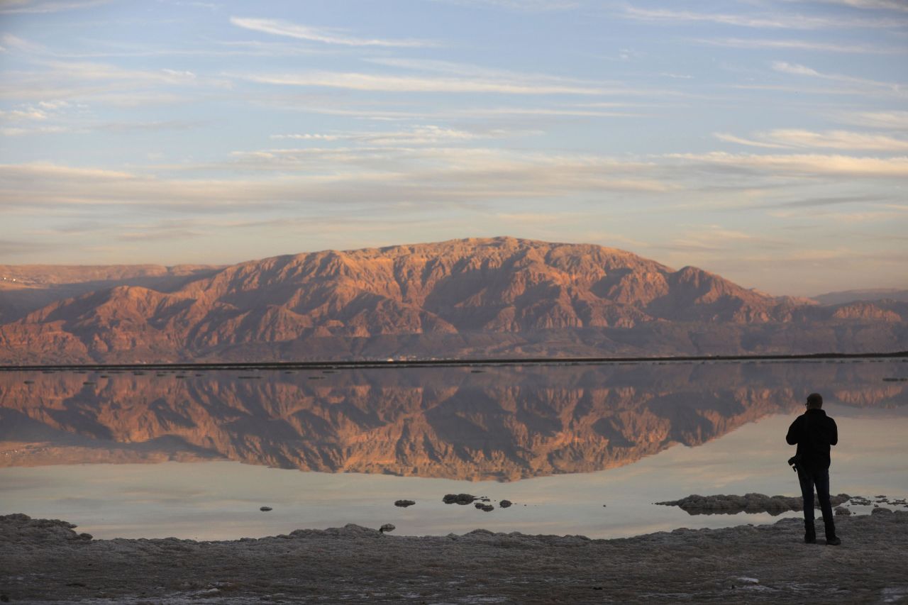 <strong>Dead Sea:</strong> The Earth's lowest point and one of the world's saltiest bodies of water, the Dead Sea in Israel and Jordan is colorful and surreal. 