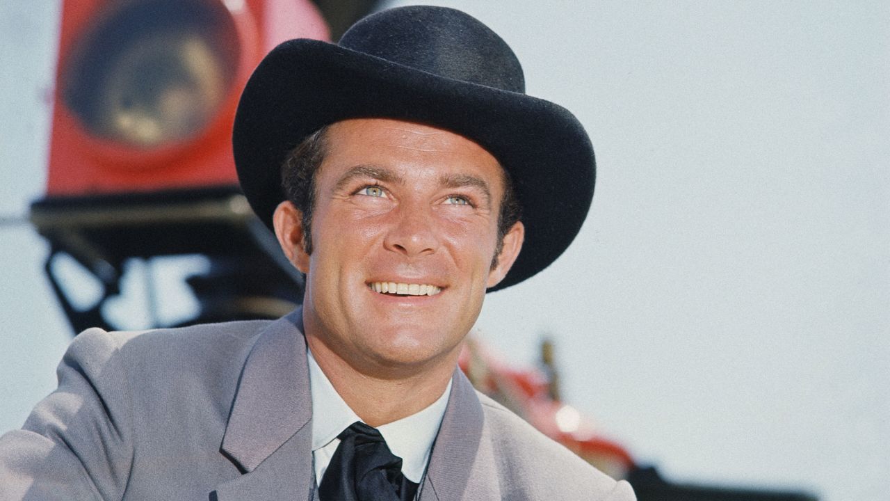 Robert Conrad as James T. West in the CBS series "The Wild Wild West." 