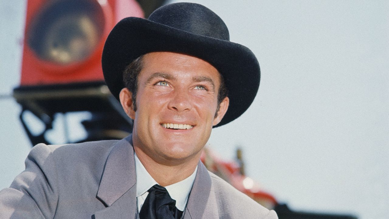 Robert Conrad as James T. West in the CBS series "The Wild Wild West."