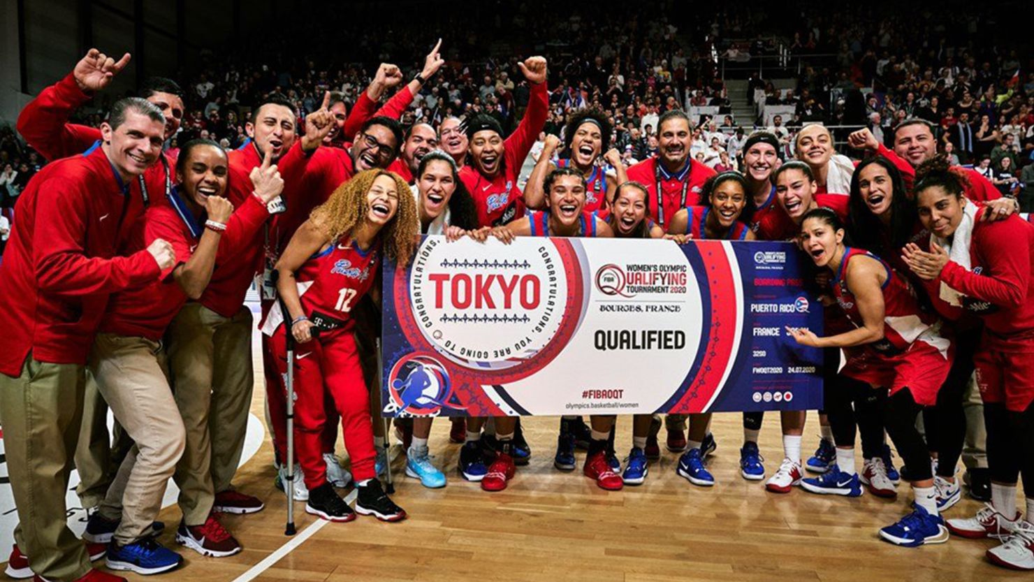 The Puerto Rican Woman's Basketball team will be heading to the Olympics for the first time in the team's history, according to the International Basketball Federation (FIBA).