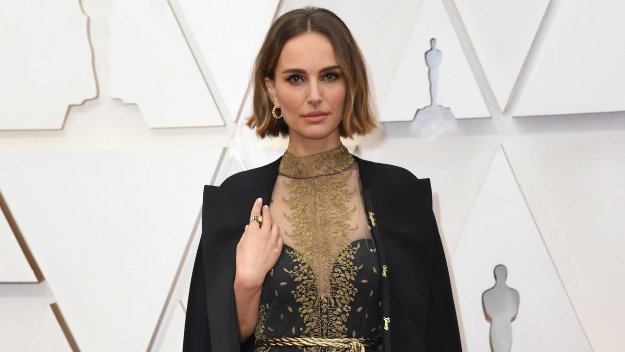 Natalie Portman arrives at the Oscars on Sunday, Feb. 9, 2020, at the Dolby Theatre in Los Angeles. (Photo by Richard Shotwell/Invision/AP)