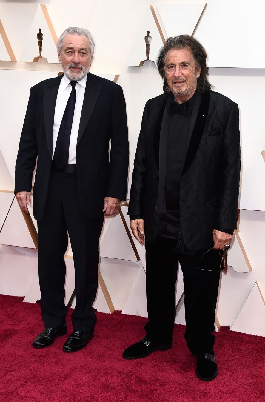 Robert De Niro, left, and Al Pacino