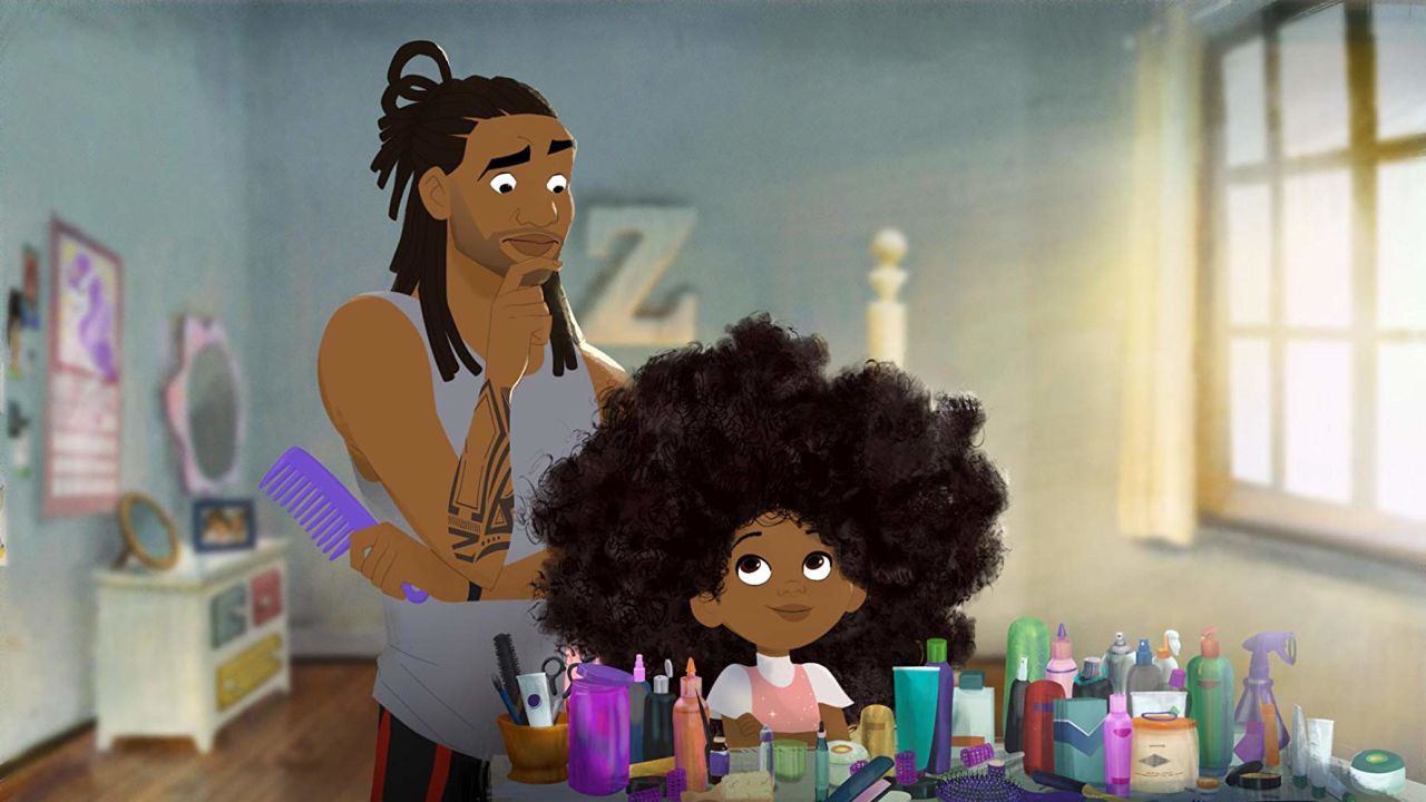 Matthew A. Cherry won an Academy Award for best animated short for the film "Hair Love."