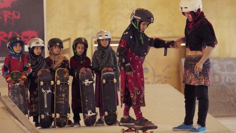 <strong>Best documentary, short subject:</strong> "Learning to Skateboard in a Warzone (If You're a Girl)"