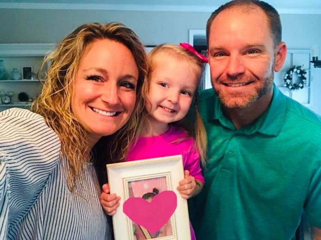 Kristen and Kenny Anderson, along with their daughter Brooklyn, are waiting to bring home their adoptive daughter from China.