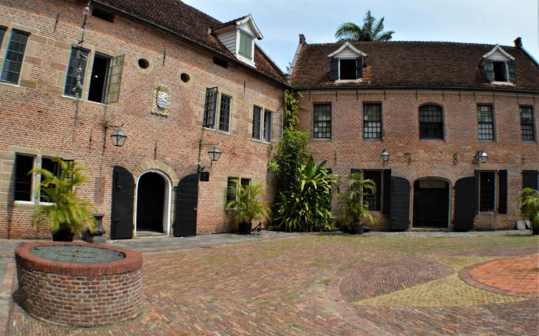 Historic Fort Zeelandia was the start of Suriname's capital, Paramaribo.