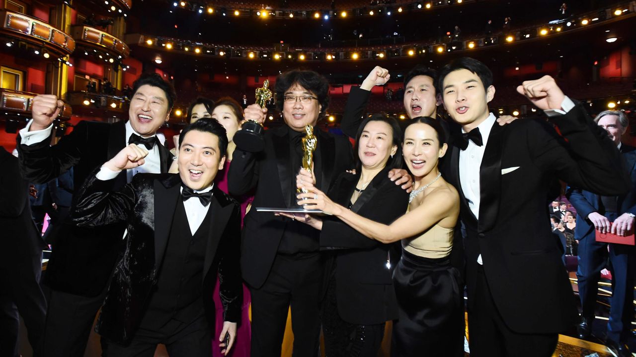 South Korea's 'Parasite' made history by winning best picture at last year's Oscars. (Photo by Matt Petit - Handout/A.M.P.A.S. via Getty Images)
