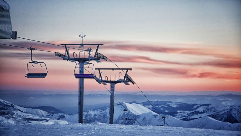 <strong>Gudauri: </strong>Located around 120 kilometers from capital Tbilisi, Gudauri is Georgia's most popular resort by far. 