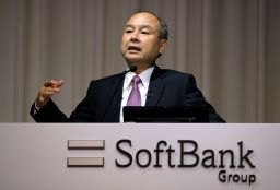 SoftBank CEO Masayoshi Son in November 2019. 