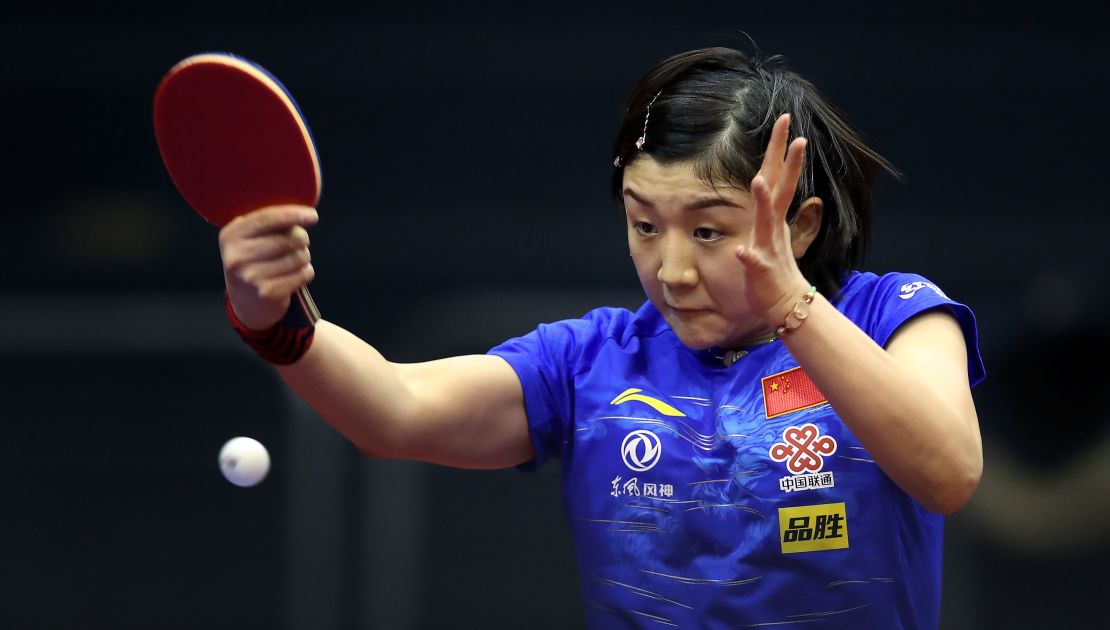 China's Chen Meng was victorious at the German Open. 