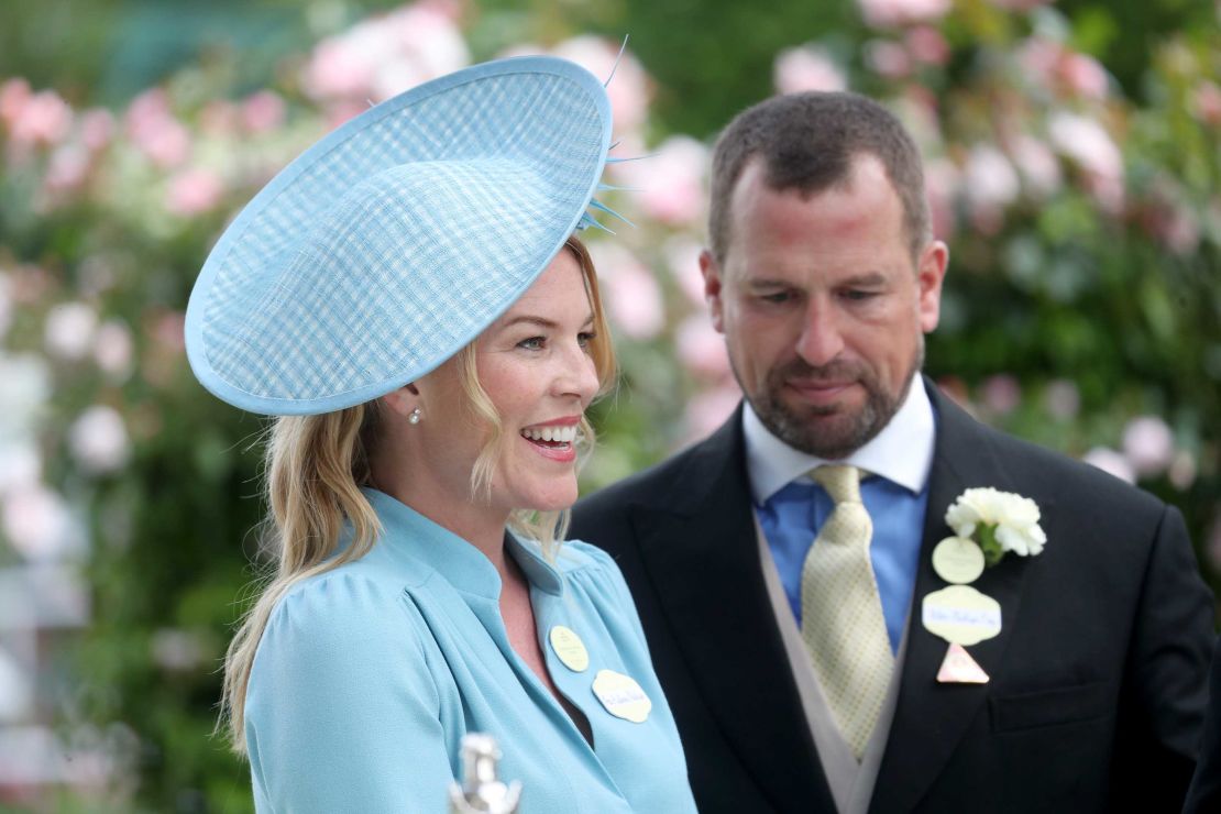 ASCOT, ENGLAND - JUNE 22: Peter Phillips and Autumn Phillips attends day five of Royal Ascot at Ascot Racecourse on June 22, 2019 in Ascot, England. (Photo by Chris Jackson/Getty Images)