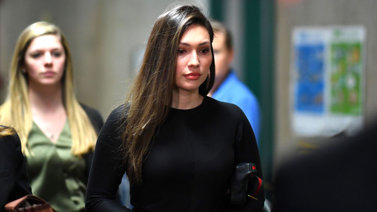 Former actress Jessica Mann arrived for Weinstein's trial on January 31, 2020 in New York City.
