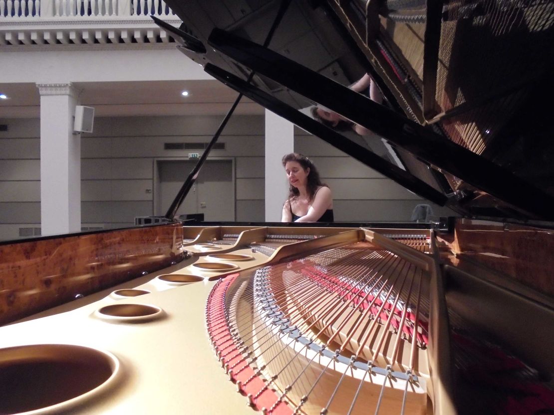 The pianist said it was a "shock" to lose the instrument, which was her "best friend."