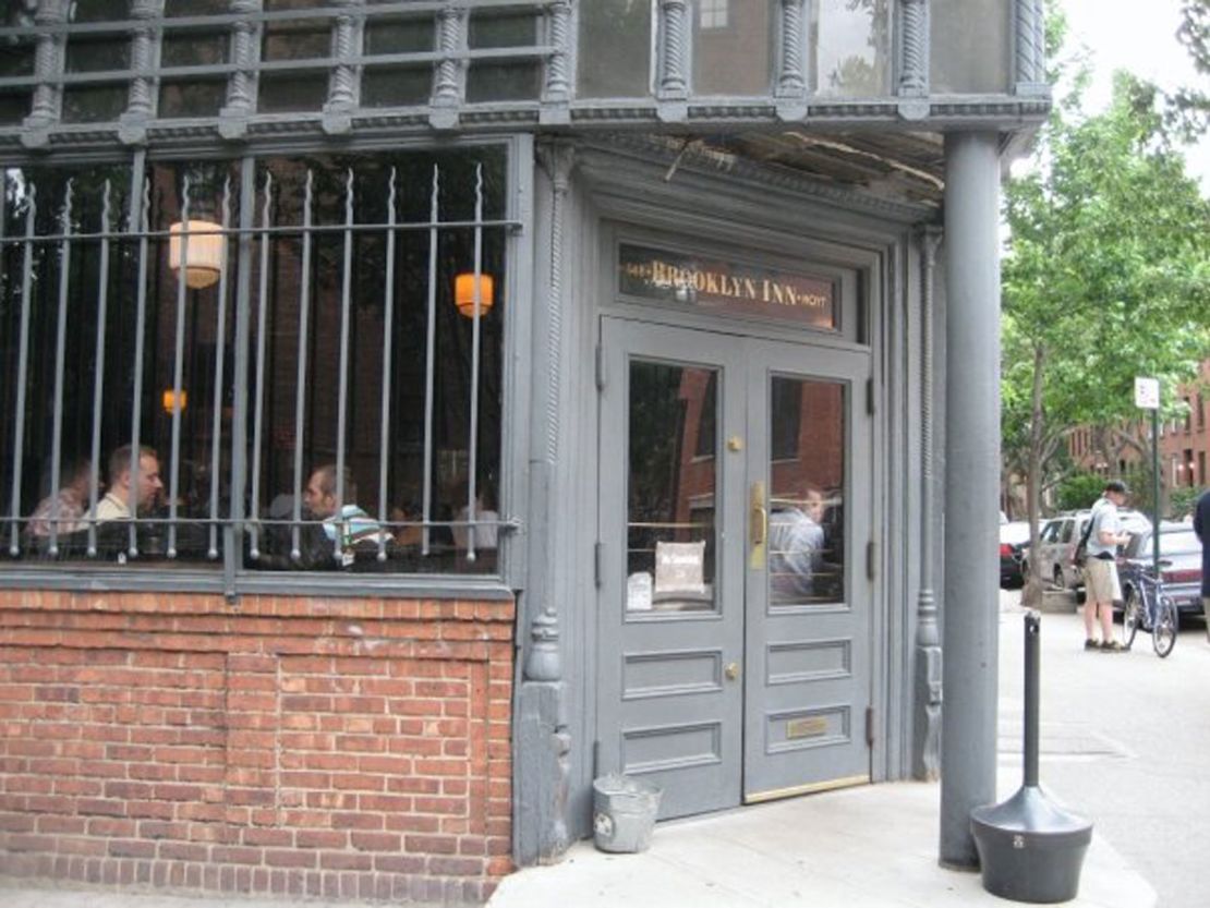 The Brooklyn Inn in Boerum Hill is one of Brooklyn's oldest drinking establishments. Its interior has been beautifully maintained.