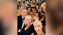 Charlize Theron Oscars selfie