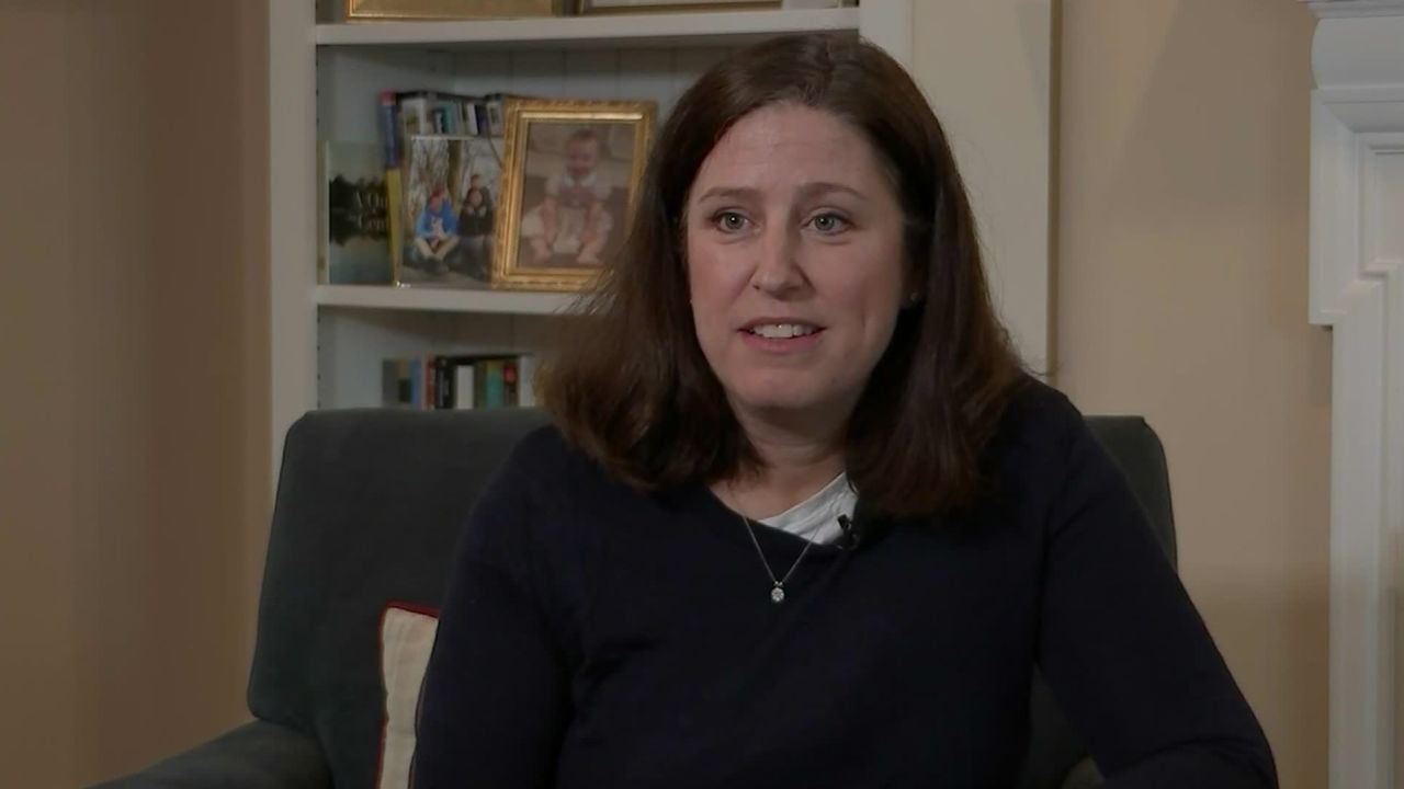 Maggie Gaines said her 6-year-old daughter's finger gun gesture at her teacher was harmless. The district said it was following threat assessment protocol.