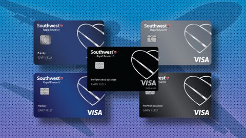 Southwest has three personal cards and two business cards, all of which have sign-up bonus offers.