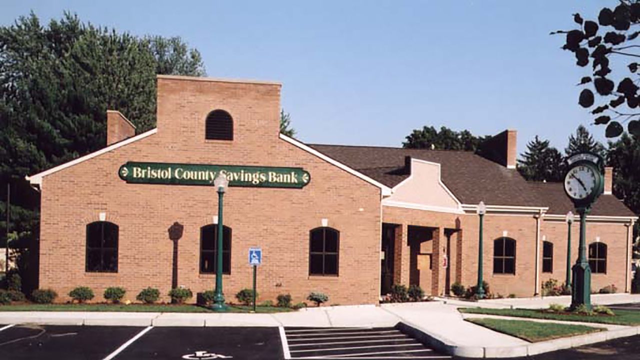 The North Attleboro, Massachusetts, branch of Bristol County Savings Bank.