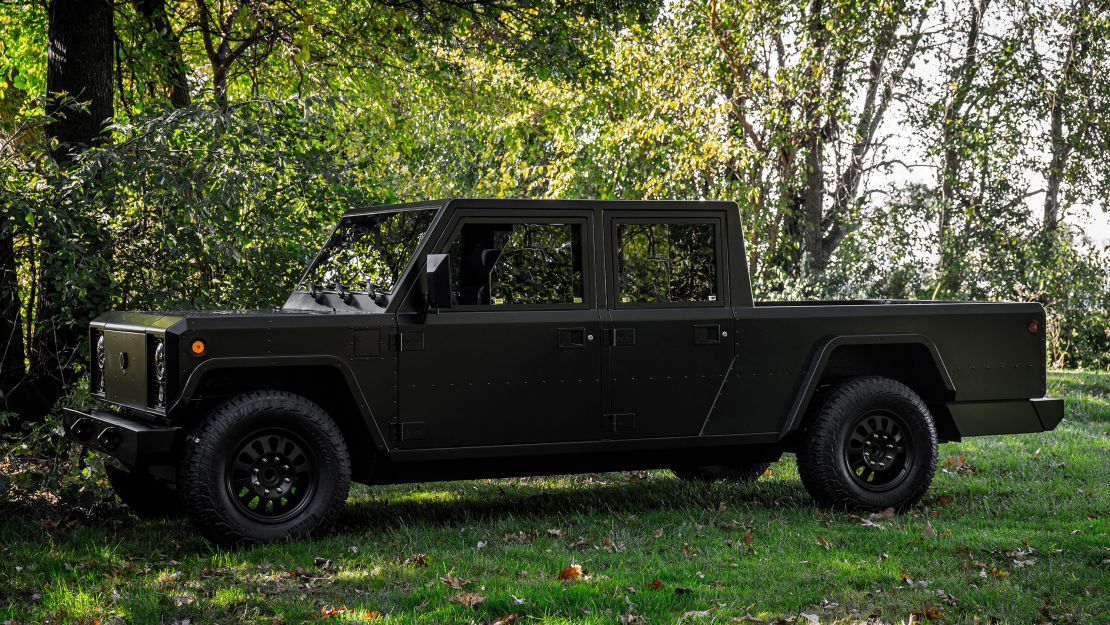 The Bollinger B2 is designed for functionality and definitely looks the part.
