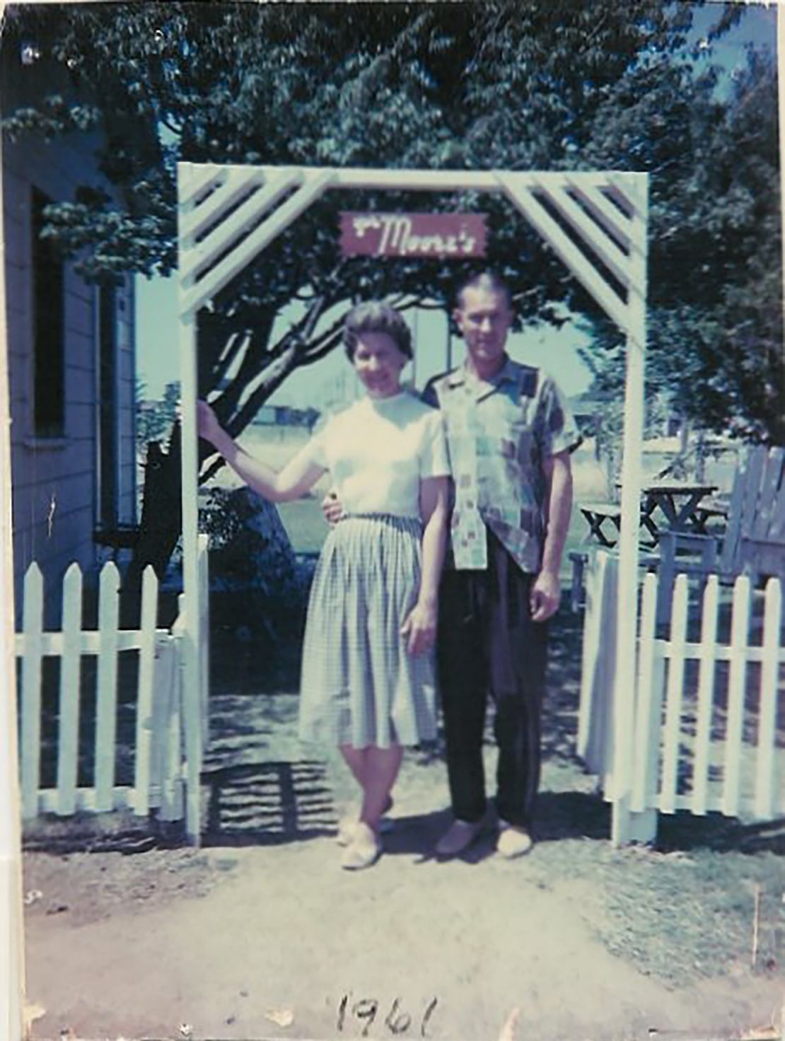 Bob Moore with his wife, Charlee, in 1961. Together, they cofounded Bob's Red Mill in 1978.