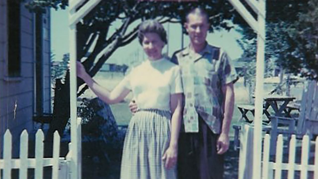 Bob Moore with his wife, Charlee, in 1961. Together, they cofounded Bob's Red Mill in 1978.