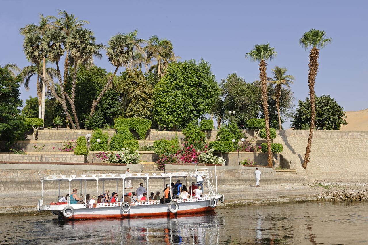 <strong>Aswan: </strong>Islands in the Nile offer waterfront restaurants, ancient temples, and a botanic garden founded in British colonial times.