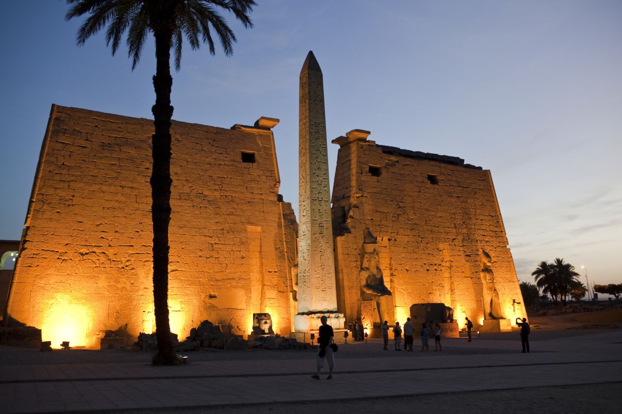 <strong>Luxor: </strong>Around 40 miles (70 kilometers) downstream from Esna, Luxor served as the capital of ancient Egypt at the height of its military, political and artistic prowess between 3,000 and 3,500 years ago.