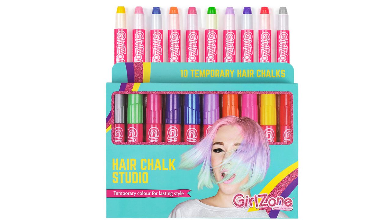 GirlZone Hair Chalk 10-Piece Set 