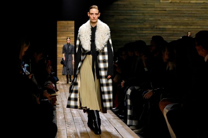 The Michael Kors collection is modeled during Fashion Week in New York.