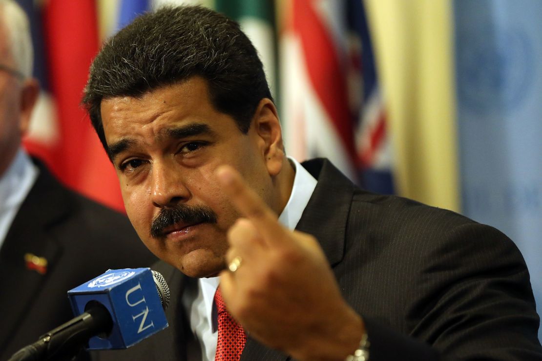 Embattled President Nicolas Maduro.