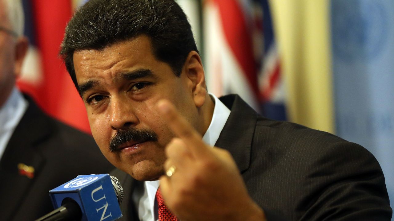 Embattled President Nicolas Maduro.