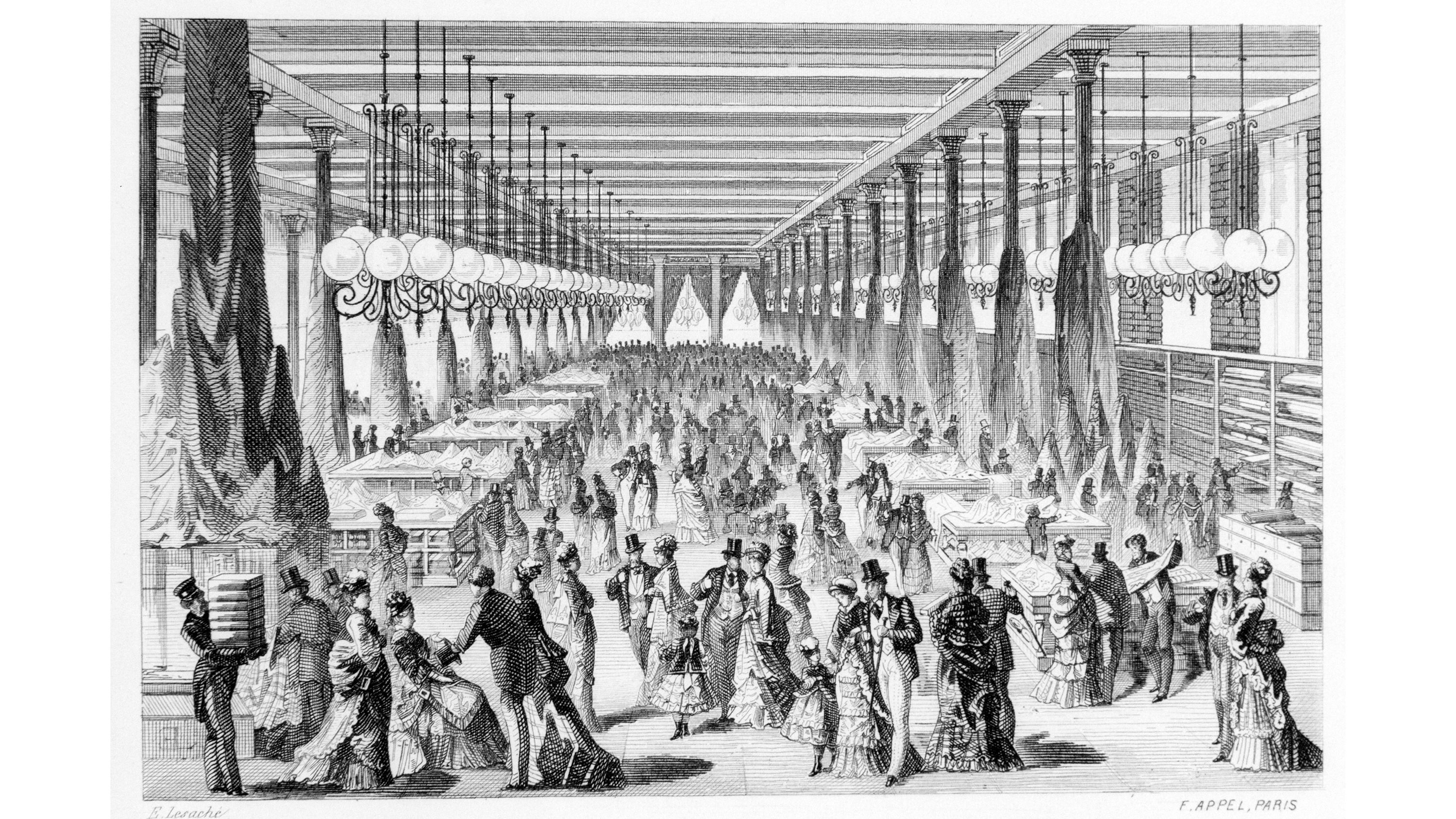 Le Bon Marché: The First Department Store in France — Textile Tours of Paris