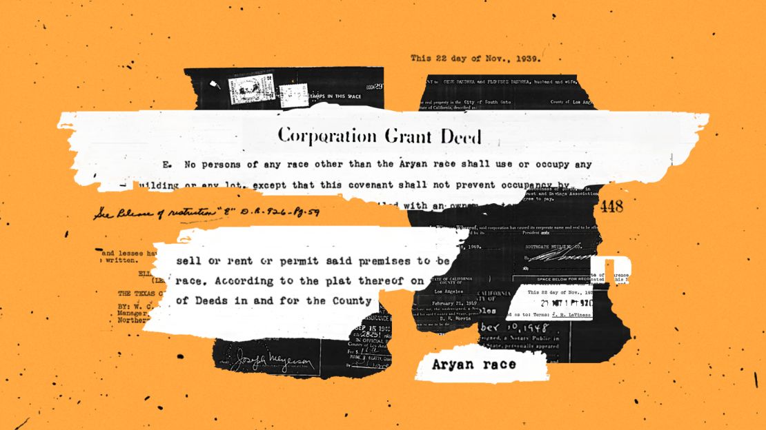 An illustration of some of the language found in  the documents unearthed by groups like Mapping Prejudice, Mapping Segregation and the University of Washington. 