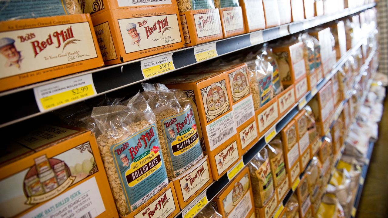 Bob's Red Mill sells more than 400 whole grain products worldwide.