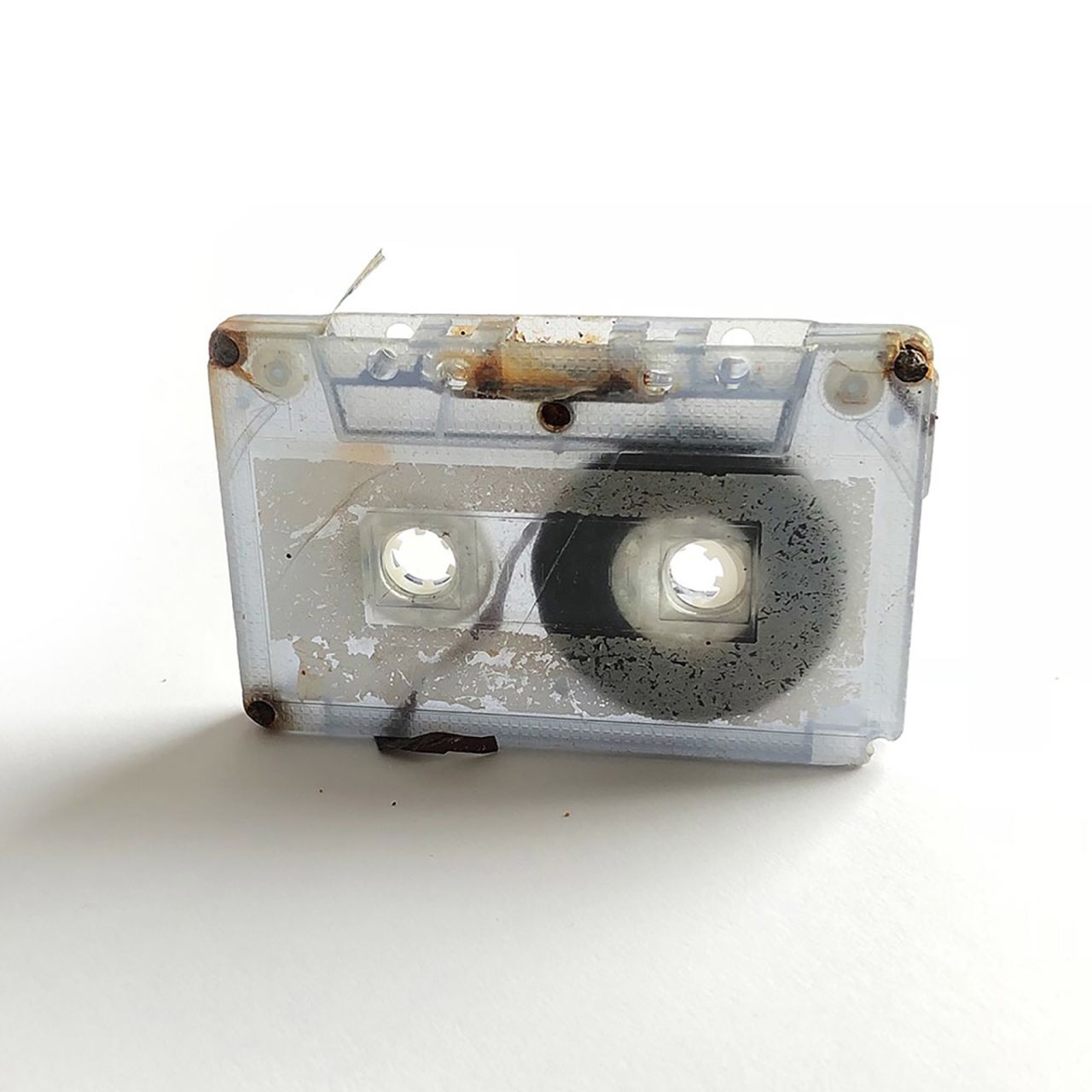 The tape before it was professionally restored.