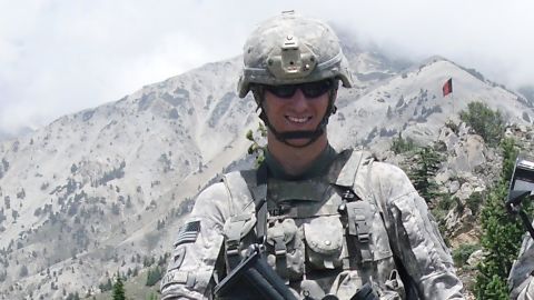 Ryan Britch in Afghanistan.