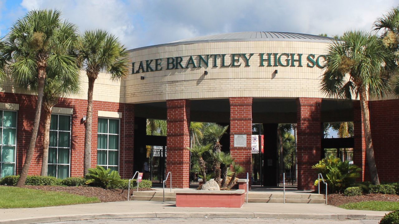 Lake Brantley High School in Altamonte Springs, Florida, was put on lockdown Friday morning because of a threat on social media, the school said.
