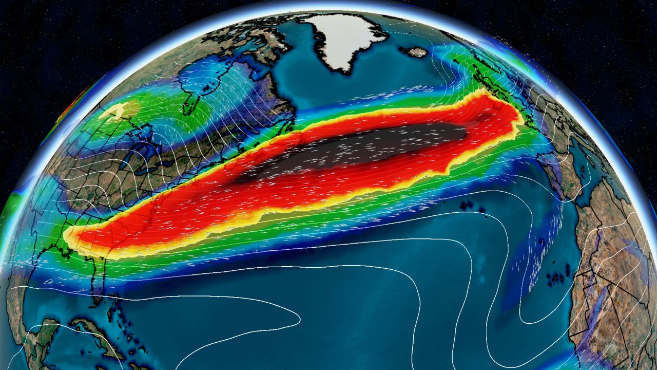 weather storm dennis jet stream 20200214