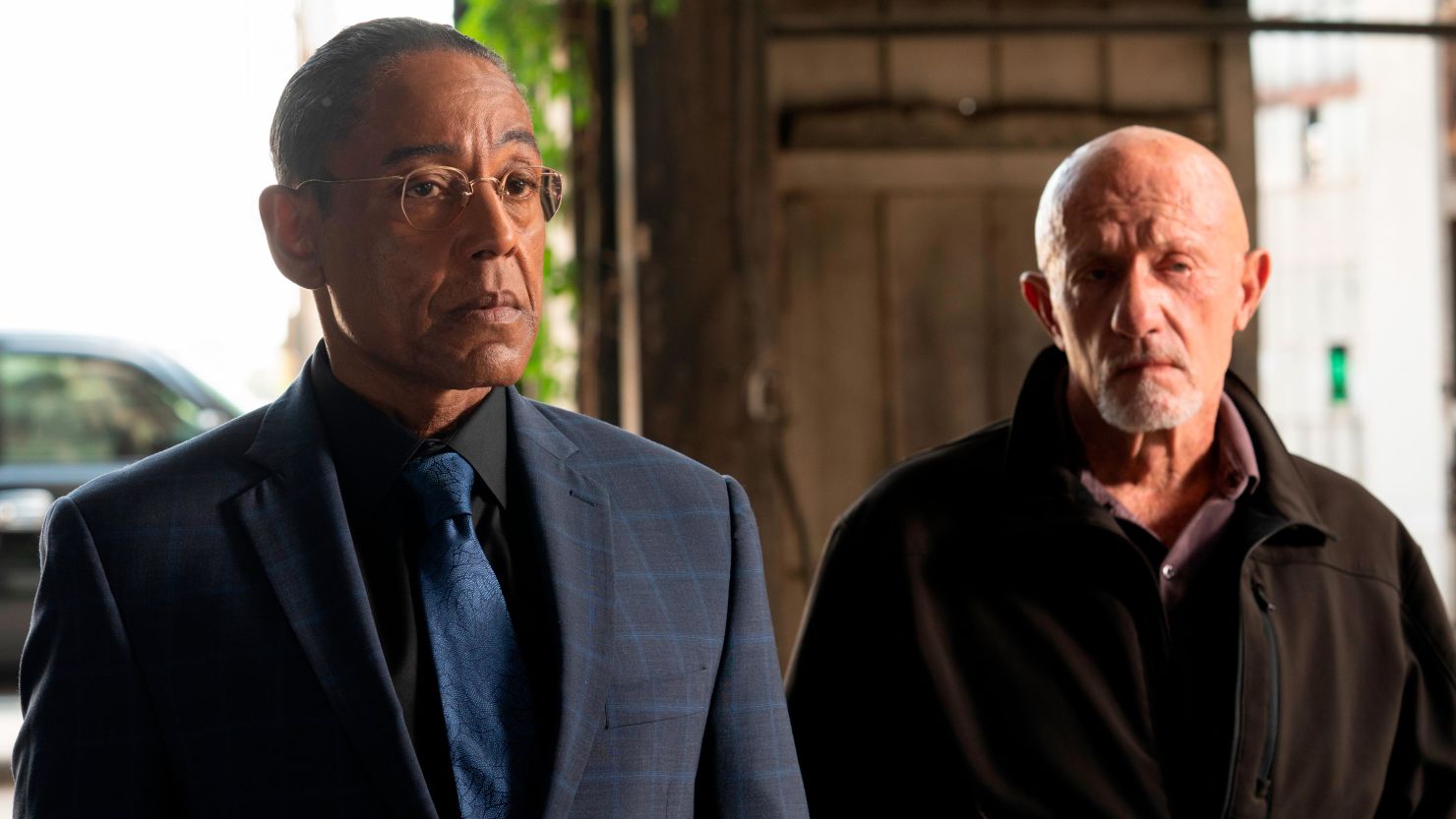 Giancarlo Esposito and Jonathan Banks in 'Better Call Saul." 