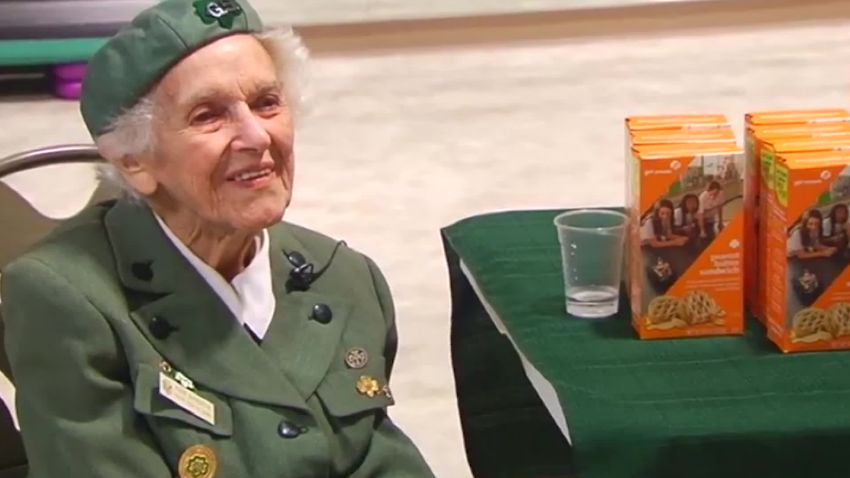 98 year old girl scout