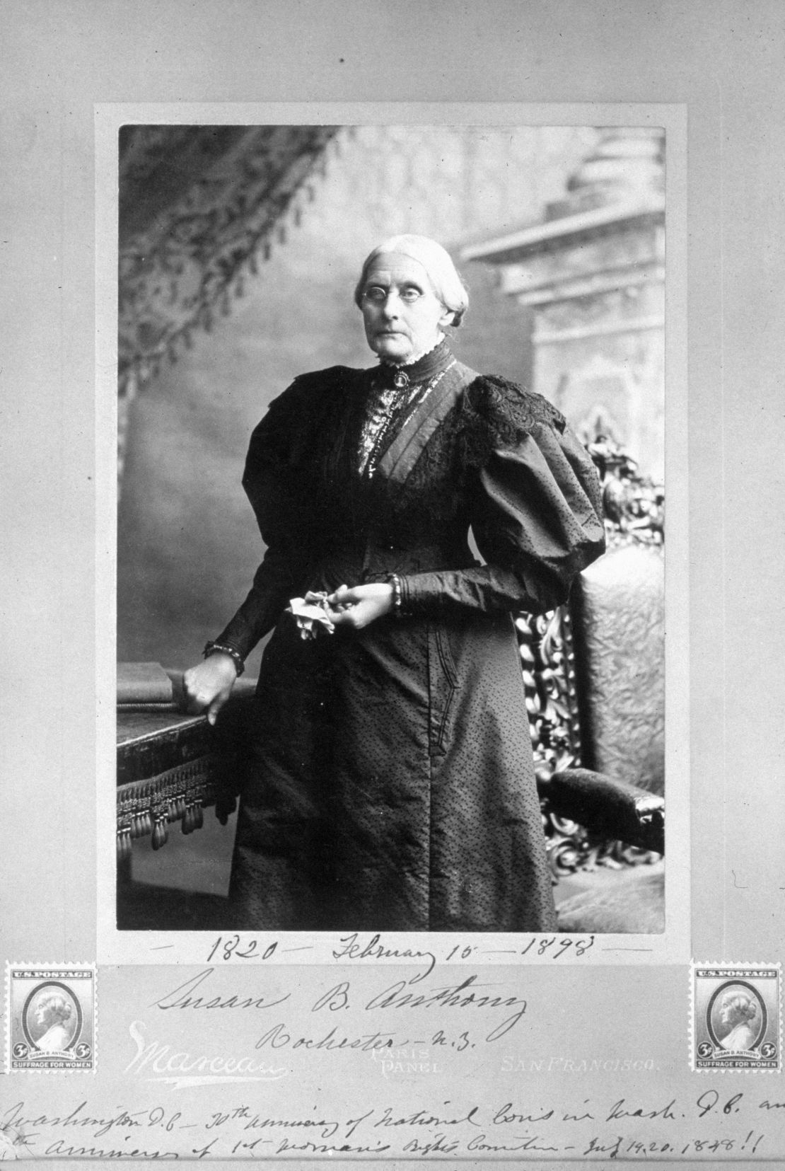 Susan B Anthony come leader