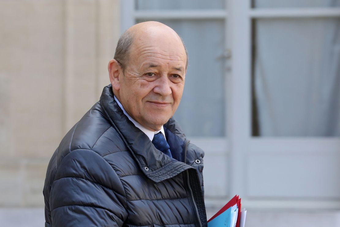 The real Jean-Yves Le Drian: "You can't impersonate me, if you do then you go to prison," the defense minister said last year.