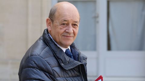 The real Jean-Yves Le Drian: "You can't impersonate me, if you do then you go to prison," the defense minister said last year.
