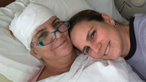 Michelle Schambach and her daughter Marie.