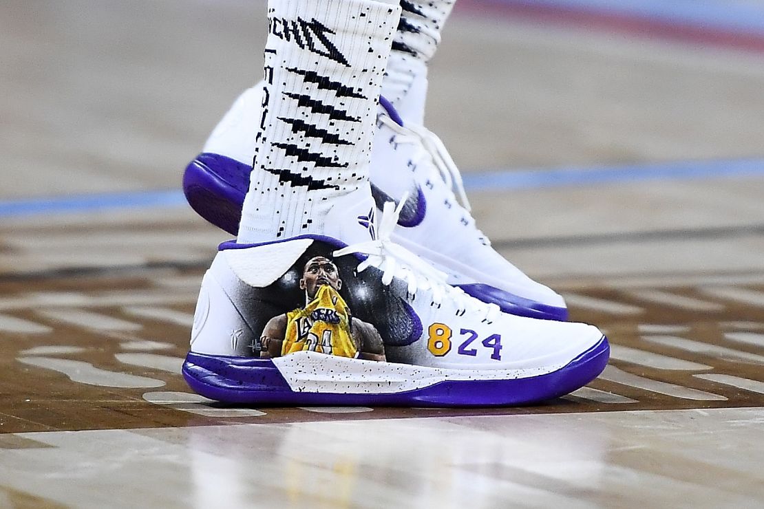Nike sneakers  worn by Quavo during the 2020 NBA All-Star Celebrity Game.