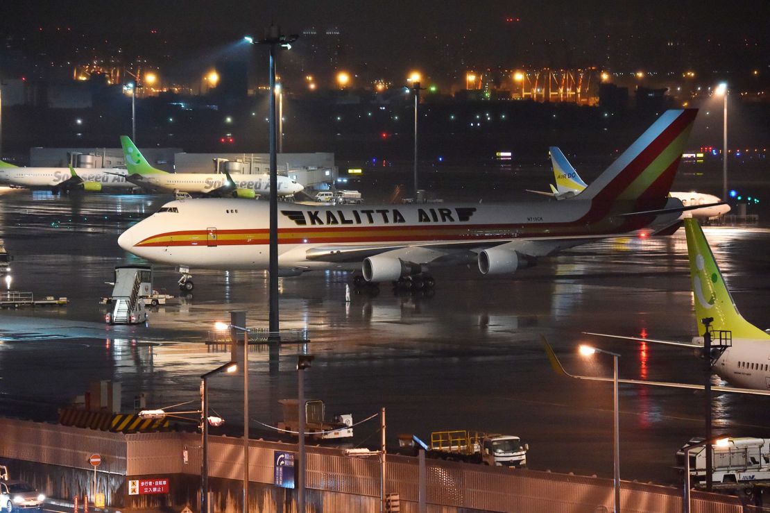 Jumbo jets arrived to evacuate US citizens from the Diamond Princess cruise ship.