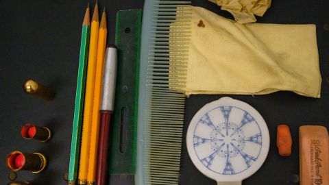 Contents of the purse included a comb, makeup and 26 cents.