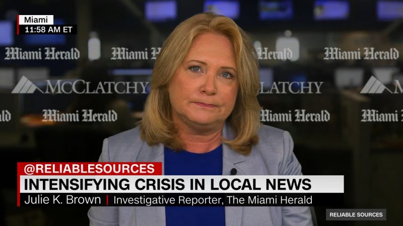 Brown and Doctor on solving the local news crisis | CNN Business