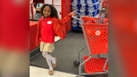 Brayden Lawrence celebrated her 8th birthday with her friends at a Target store in Atlanta.