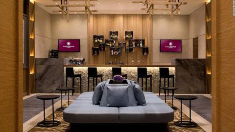 Access lounges like the Plaza Premium Lounge in London Heathrow's Terminal 2 with the Amex Platinum.